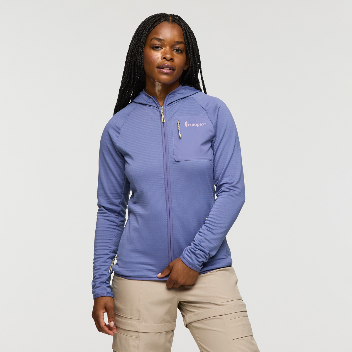 Otero Fleece Full Zip Hooded Jacket Women's