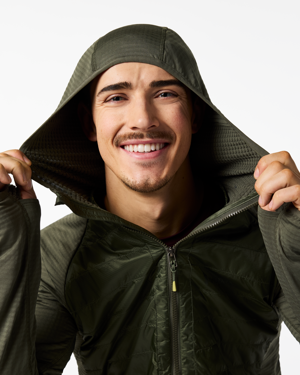 Capa Hybrid Insulated Hooded Jacket Men's - Image 13