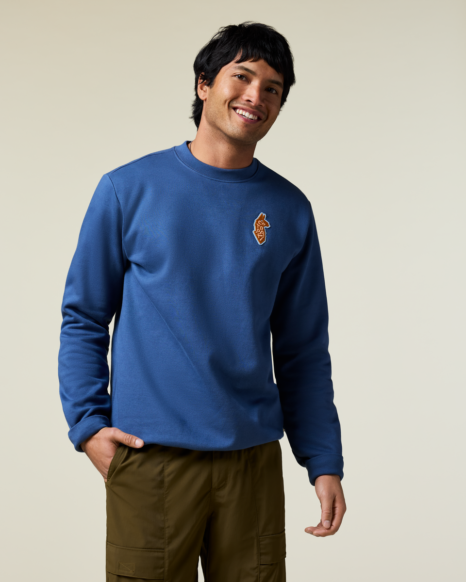 Lava Llama Crew Sweatshirt Men's