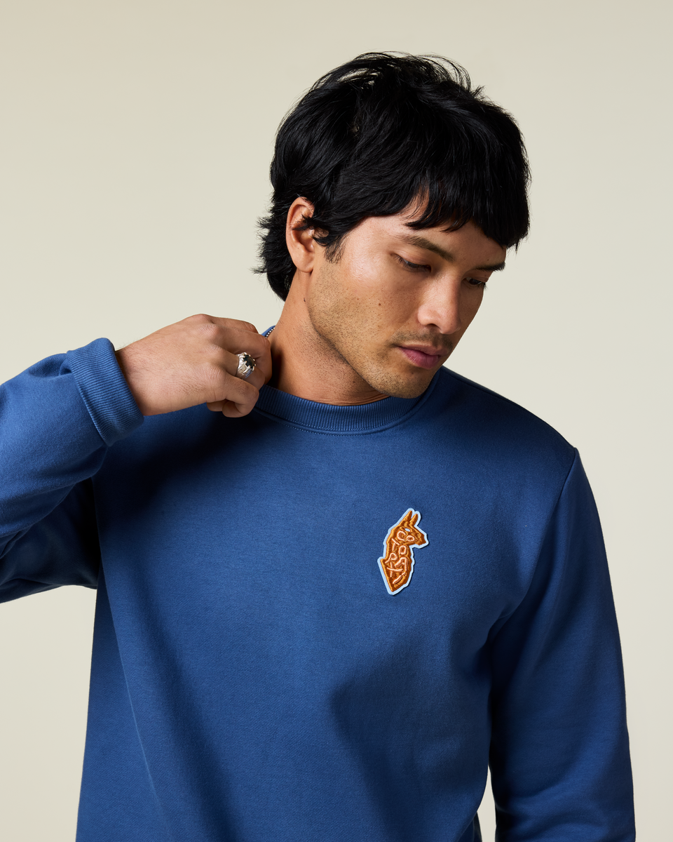 Lava Llama Crew Sweatshirt Men's - Image 4