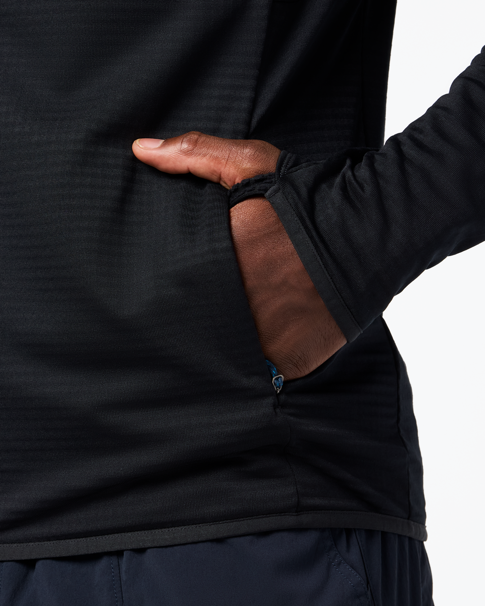 Otero Fleece Full Zip Hooded Jacket Men's - Image 4