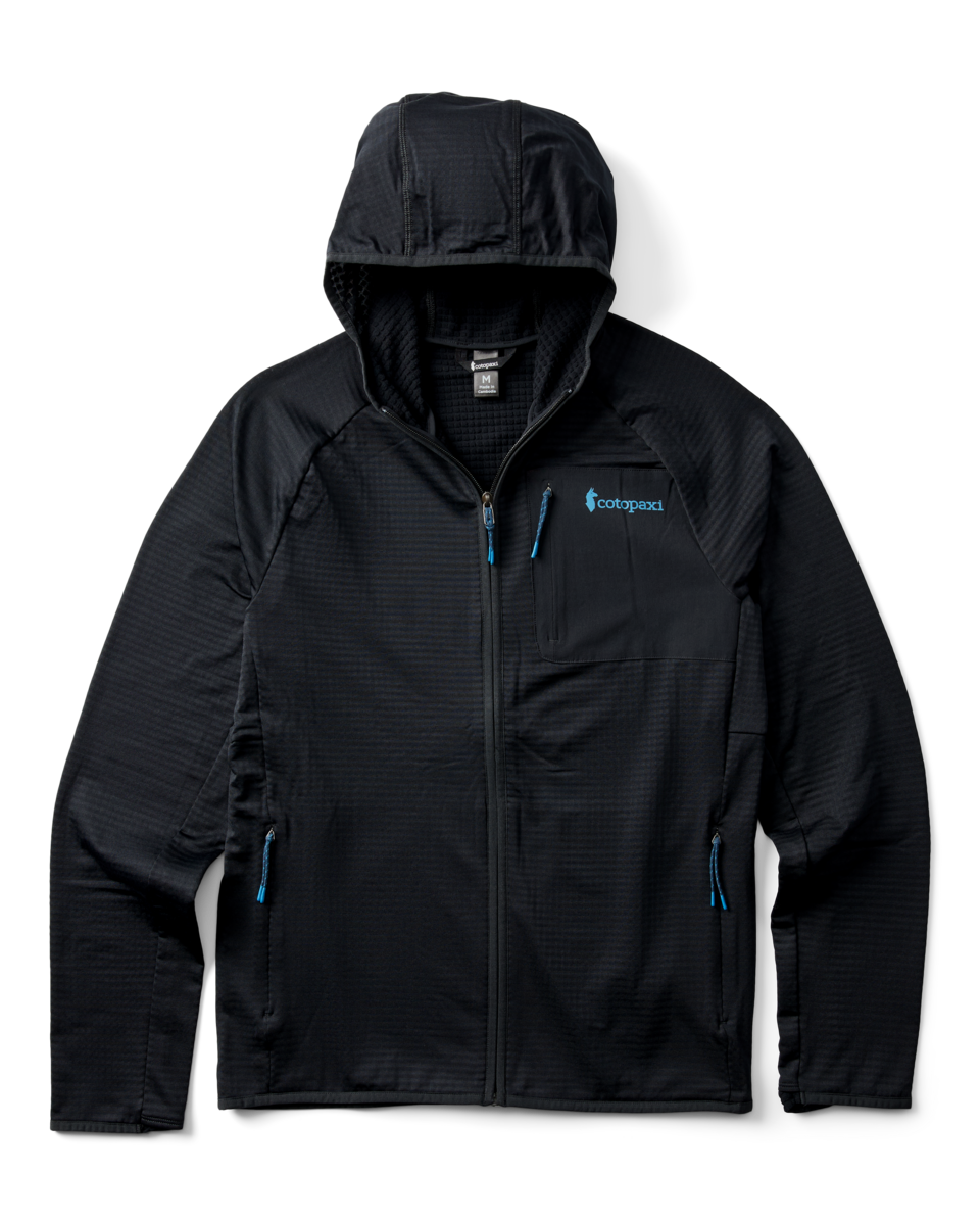 Otero Fleece Full Zip Hooded Jacket Men's - Image 7