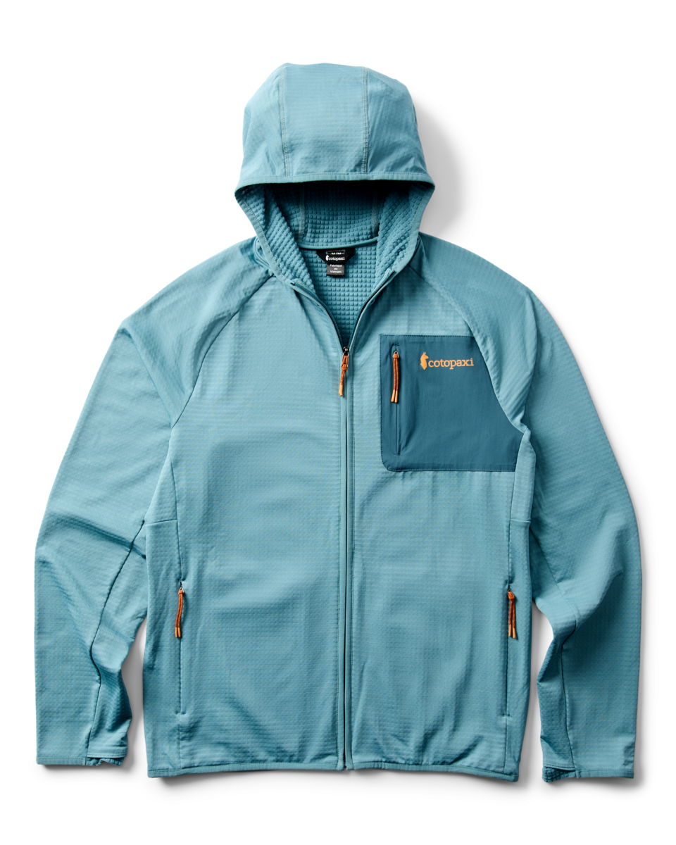 Otero Fleece Full Zip Hooded Jacket Men's - Image 14