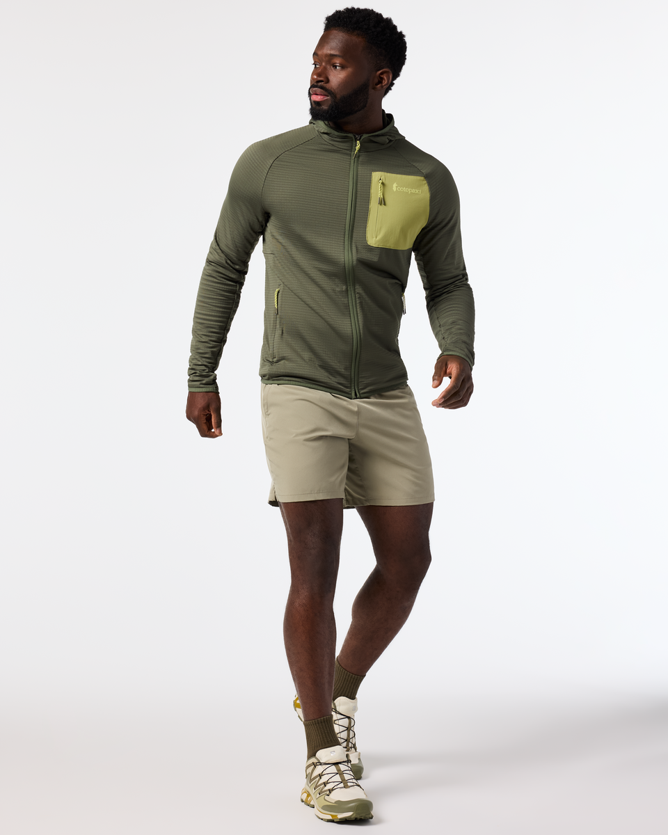 Otero Fleece Full Zip Hooded Jacket Men's - Image 16