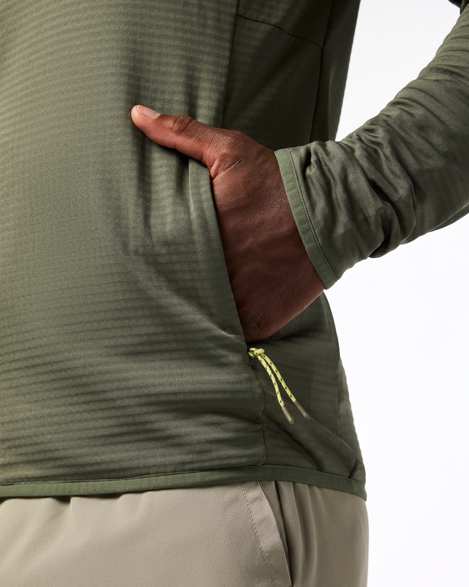 Otero Fleece Full Zip Hooded Jacket Men's - Image 18