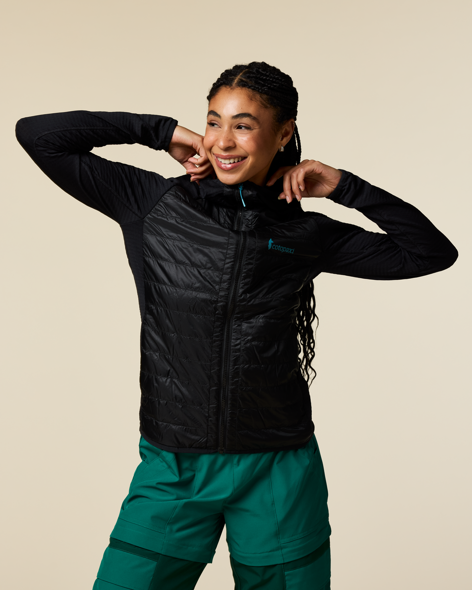 Capa Hybrid Insulated Hooded Jacket Women's