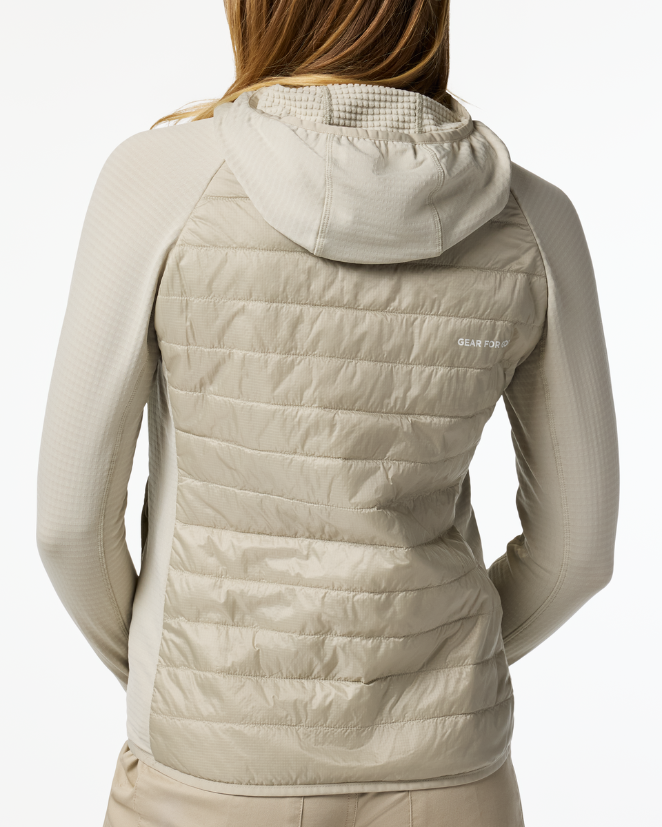 Capa Hybrid Insulated Hooded Jacket Women's - Image 21