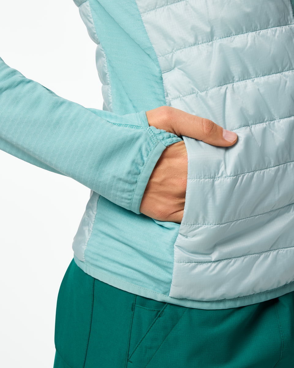 Capa Hybrid Insulated Hooded Jacket Women's - Image 32