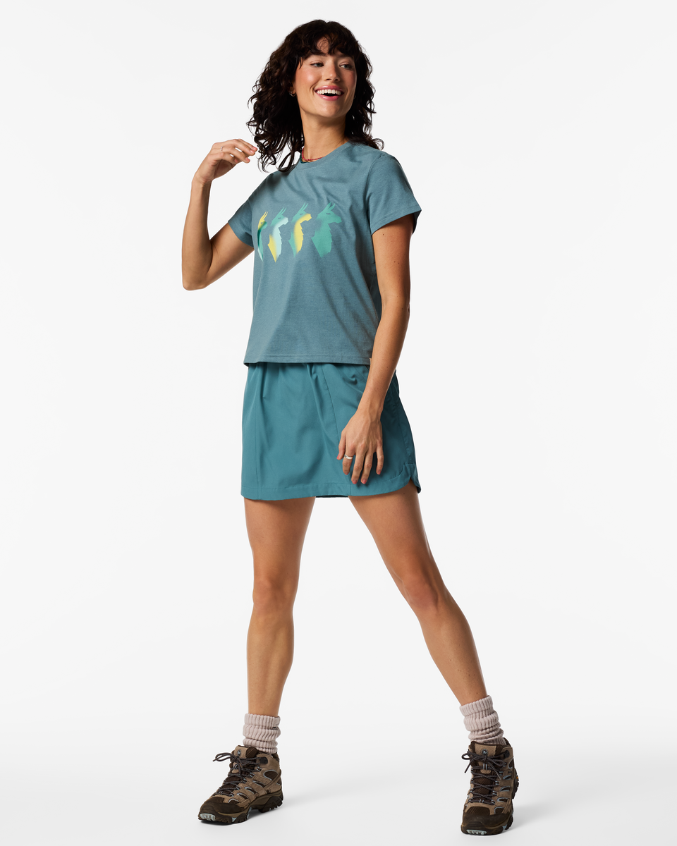Cuatro Bitmap T Shirt Women's - Image 8
