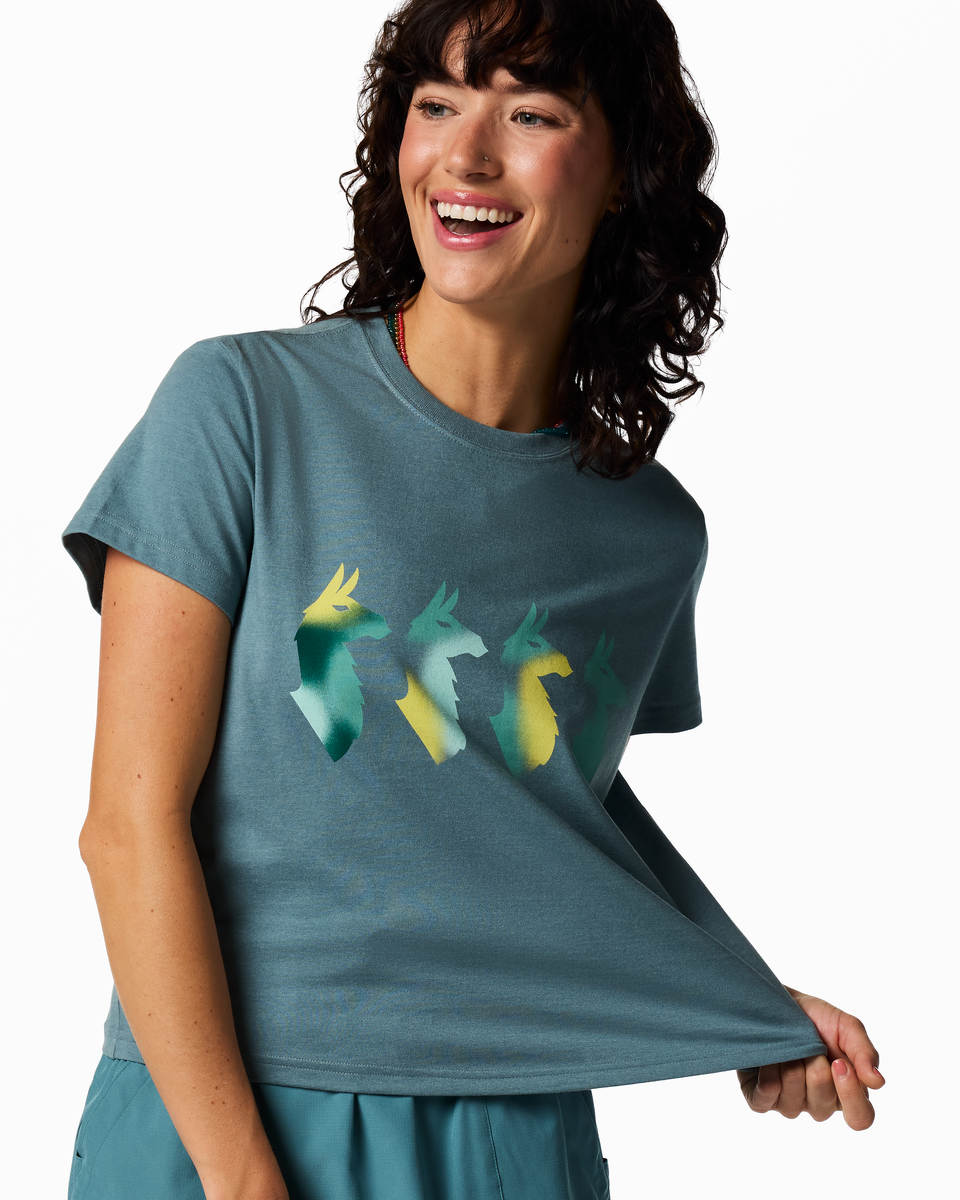 Cuatro Bitmap T Shirt Women's - Image 7