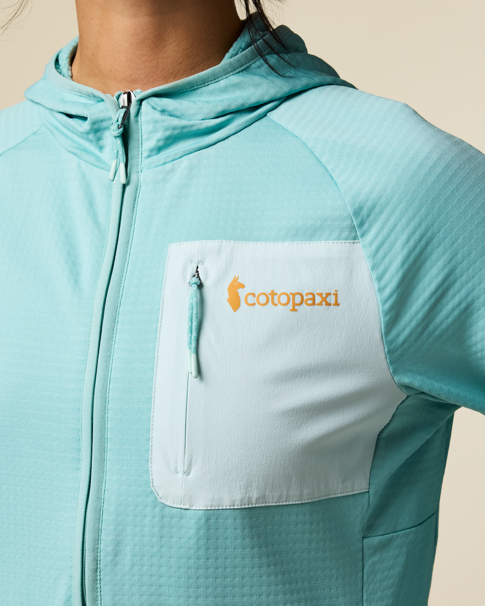 Otero Fleece Full Zip Hooded Jacket Women's - Image 9