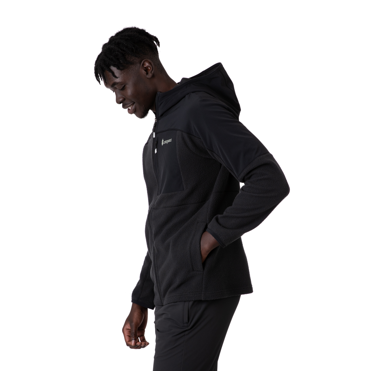 Abrazo Hooded Full Zip Fleece Jacket Men's - Image 9