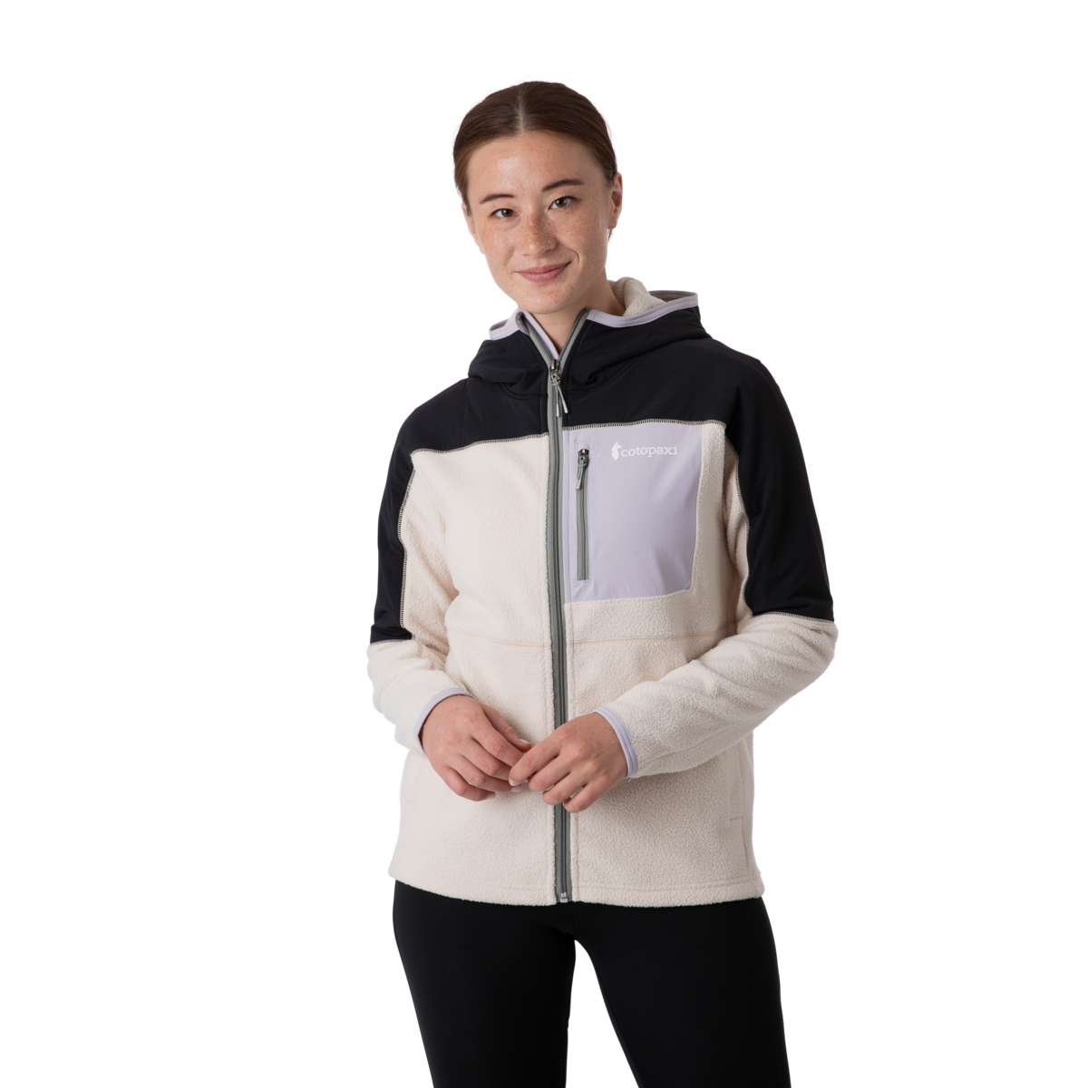 Abrazo Fleece Hooded Full Zip Jacket Women's - Image 8