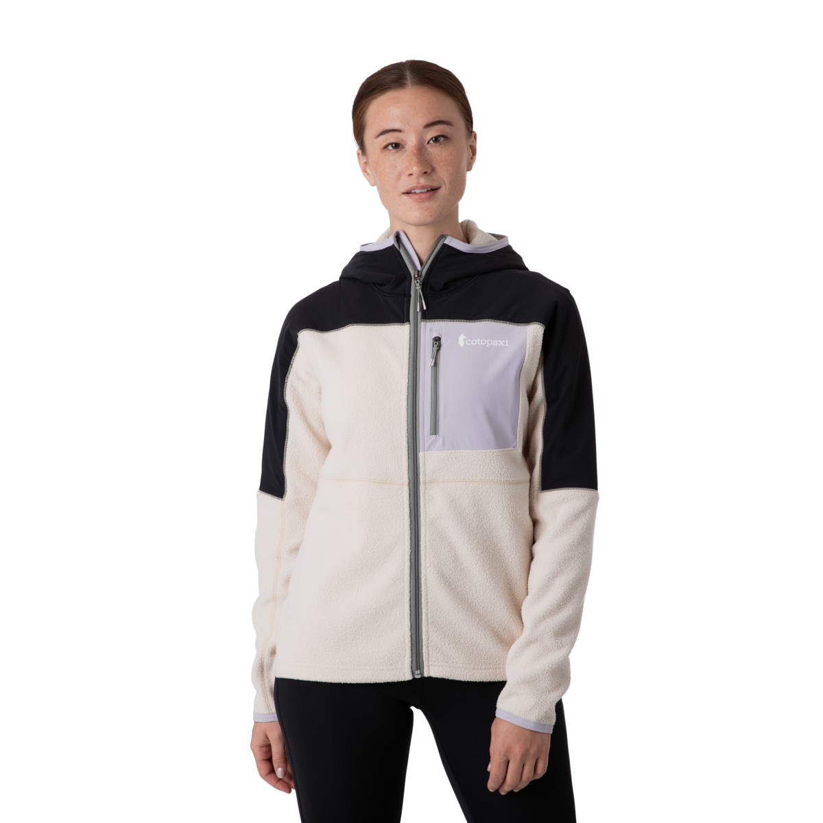 Abrazo Fleece Hooded Full Zip Jacket Women's - Image 10