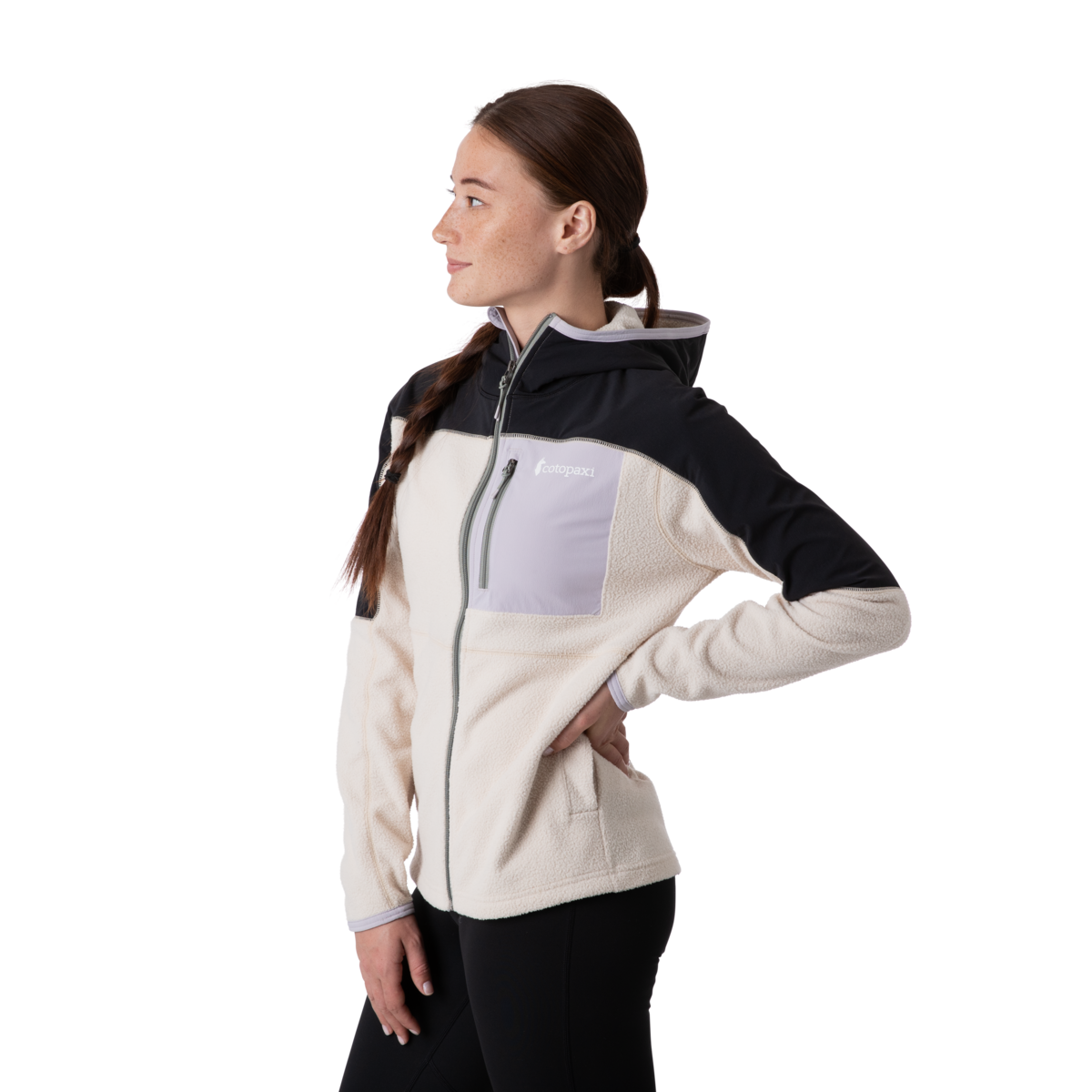 Abrazo Fleece Hooded Full Zip Jacket Women's - Image 11