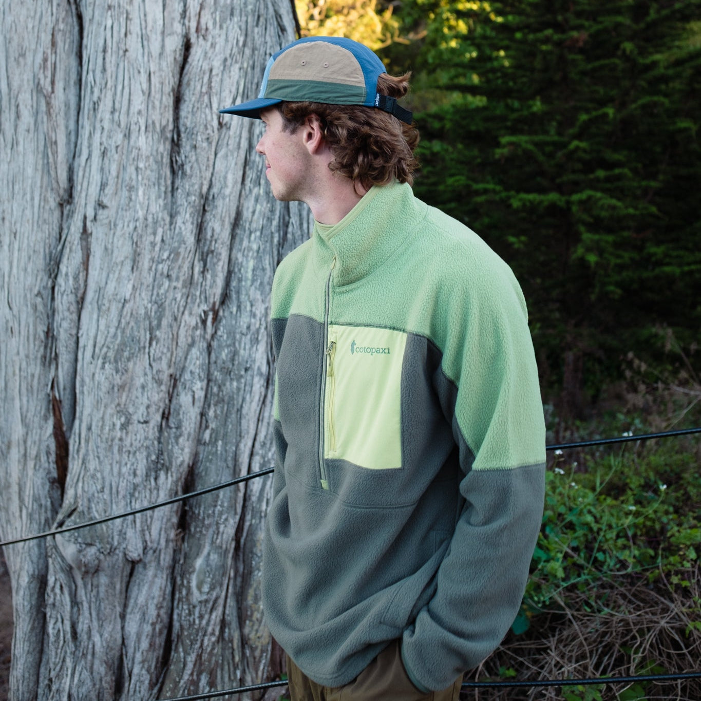 Abrazo Fleece Half Zip Jacket Men's - Image 12