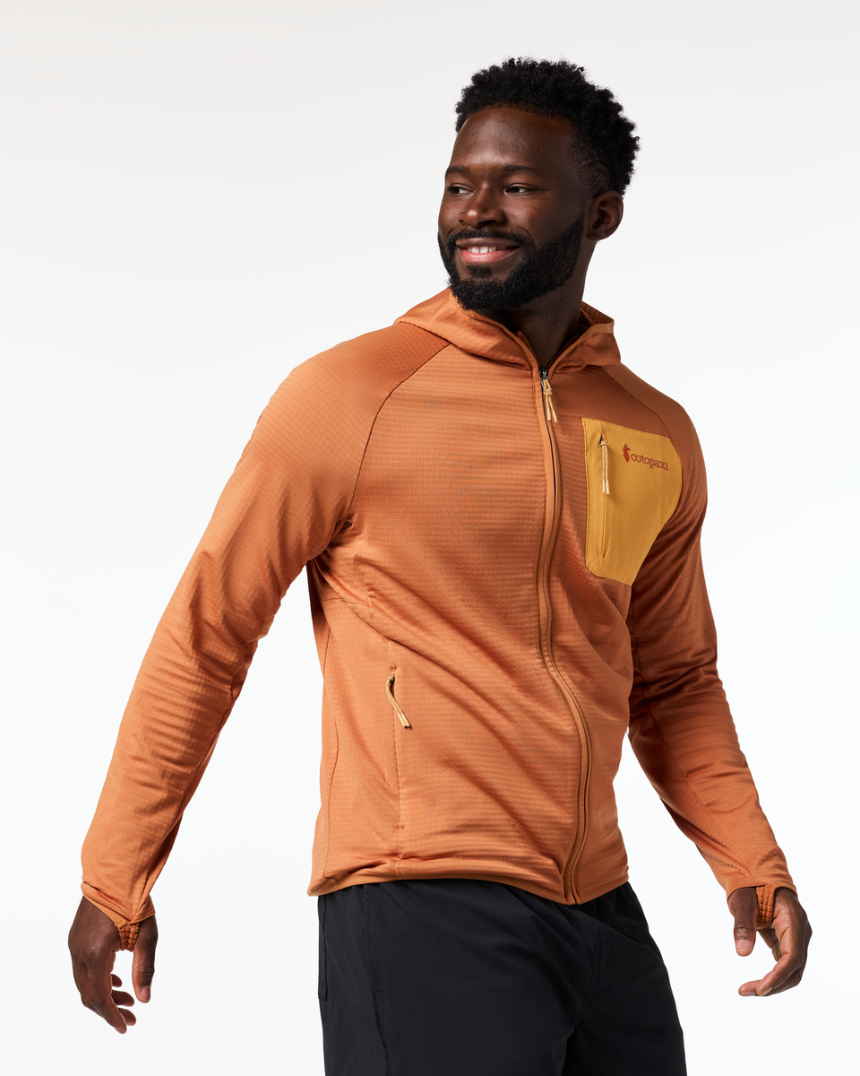 Otero Fleece Full Zip Hooded Jacket Men's - Image 22