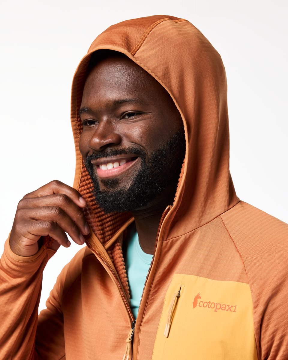 Otero Fleece Full Zip Hooded Jacket Men's - Image 25