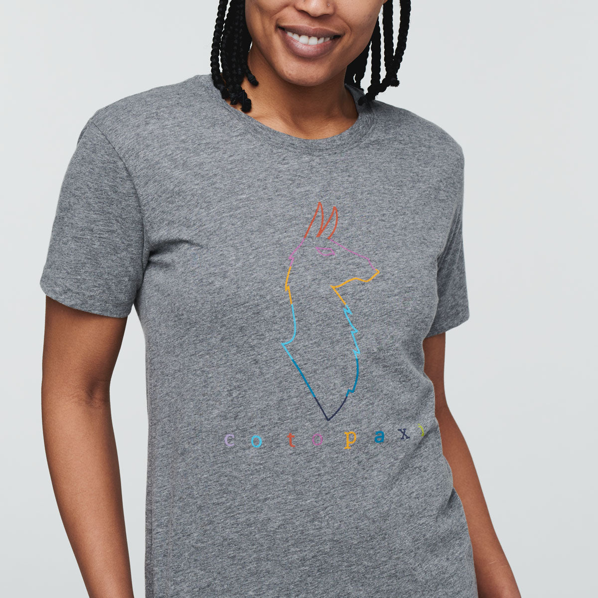 Electric Llama T Shirt Women's - Image 3