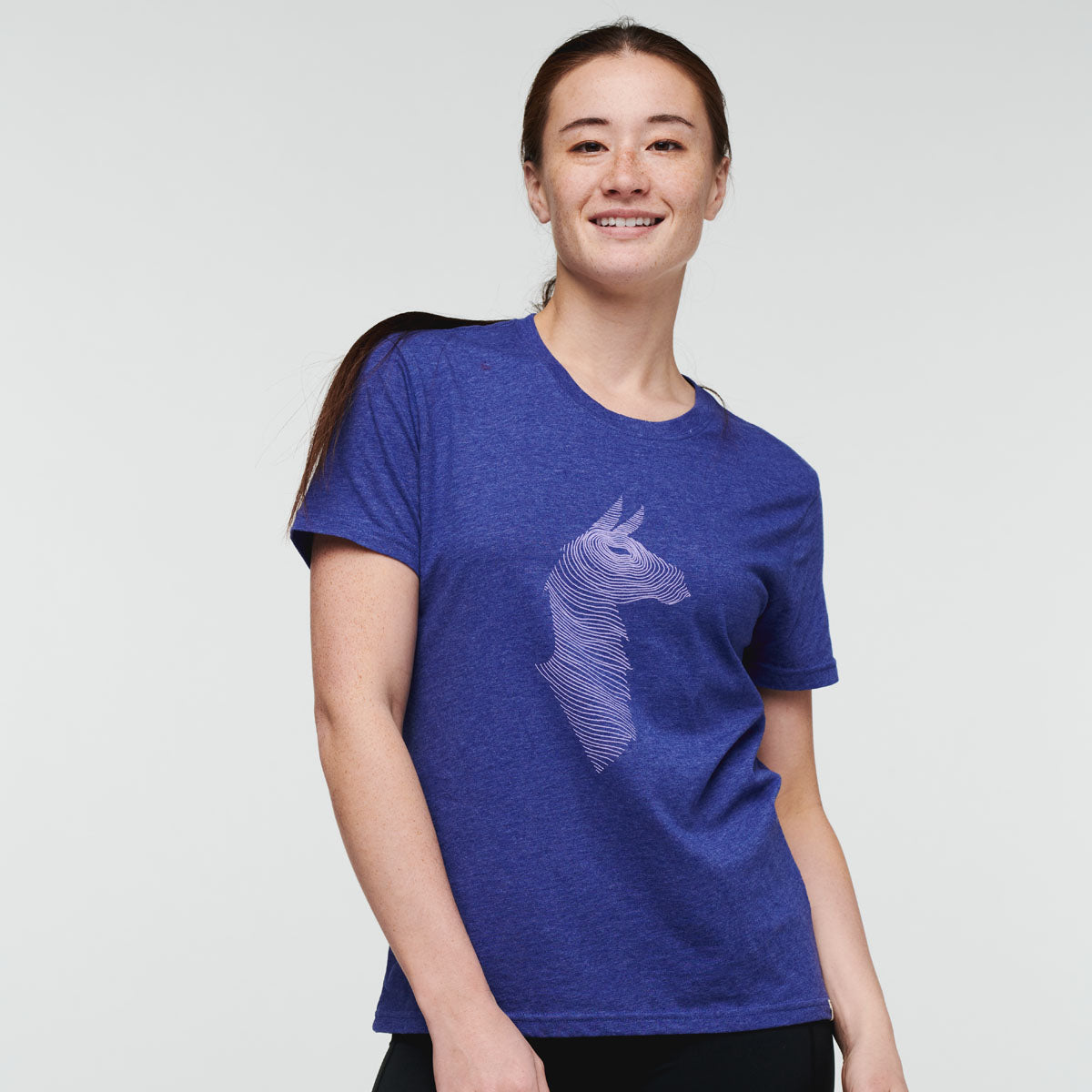 Topo Llama T Shirt Women's - Image 4