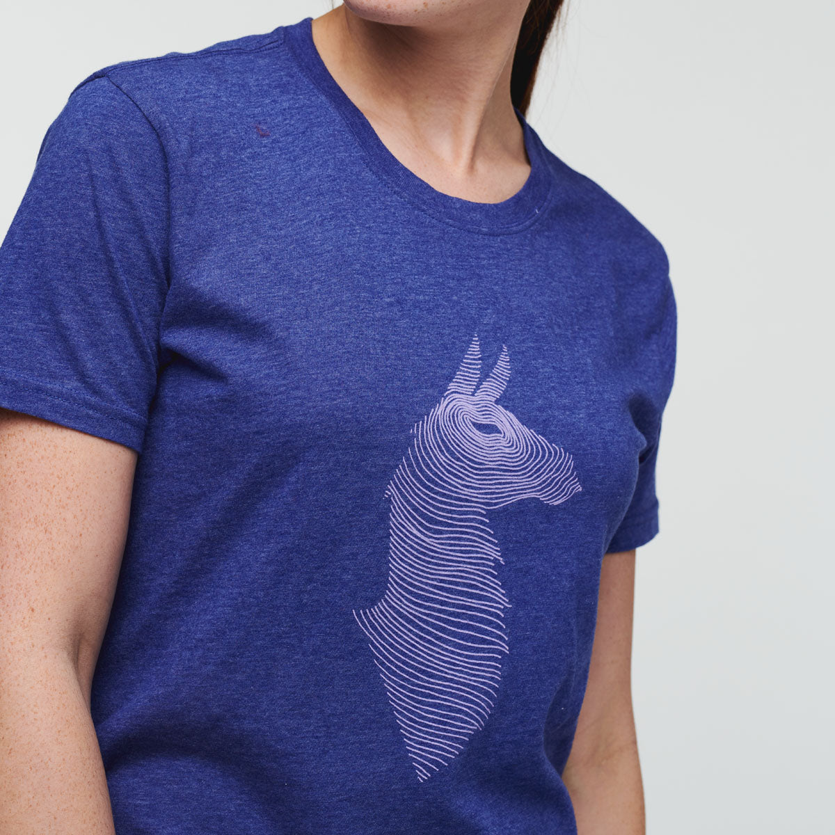 Topo Llama T Shirt Women's - Image 5